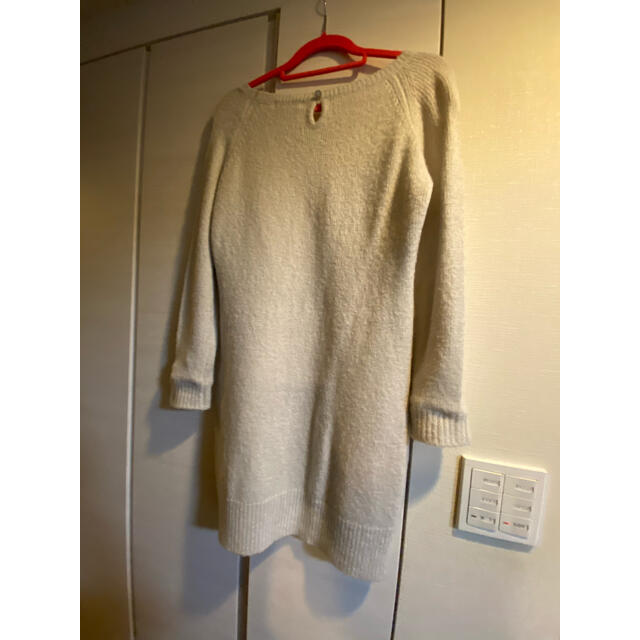 PROPORTION BODY DRESSING(プロポーションボディドレッシング)の美品 プロポーションボディドレッシング ニットワンピース 3WAY グレー レディースのワンピース(ミニワンピース)の商品写真