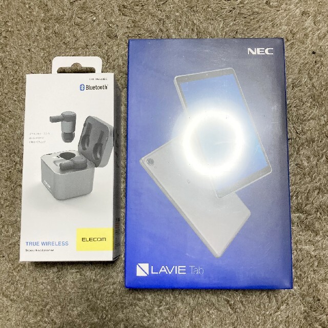 NEC(エヌイーシー)の新品・おまけ LAVIE Tab Eシリーズ RAM 3GB 8インチ シルバー スマホ/家電/カメラのPC/タブレット(タブレット)の商品写真