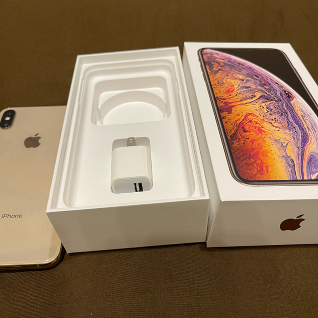 【日本産】 iPhone - Apple xsmax 本体 simフリー gold 256gb スマートフォン本体