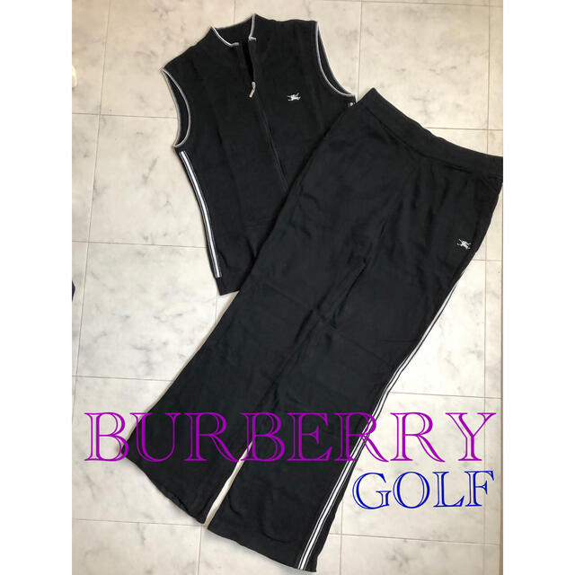 BURBERRY(バーバリー)のバーバリー　ベスト　パンツ　セットアップ スポーツ/アウトドアのゴルフ(ウエア)の商品写真