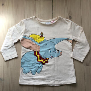ザラキッズ(ZARA KIDS)のZARA baby kids  Disney ダンボ　長袖 104cm(Tシャツ/カットソー)