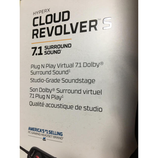 スマホ/家電/カメラHyper x Cloud Revolver S 新古品