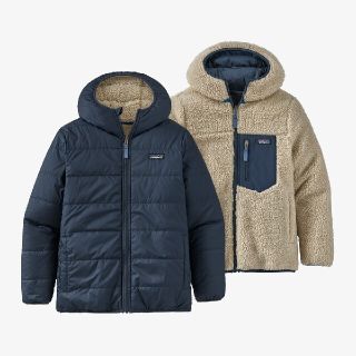 パタゴニア(patagonia)のパタゴニア　リバーシブル　ジャケット　キッズ(ジャケット/上着)