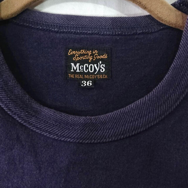 THE REAL McCOY'S(ザリアルマッコイズ)の☆The REAL McCOY’S/リアルマッコイズ  Tシャツ size36 メンズのトップス(Tシャツ/カットソー(半袖/袖なし))の商品写真