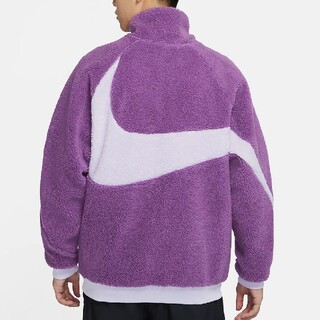 NIKEボアジャケット新色紫✕白Mサイズ