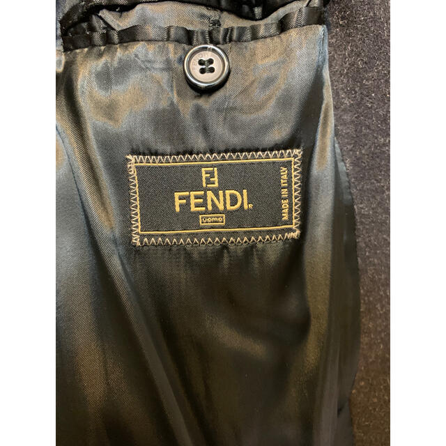 FENDI made in Italy ウールステンカラーコート 44 +J