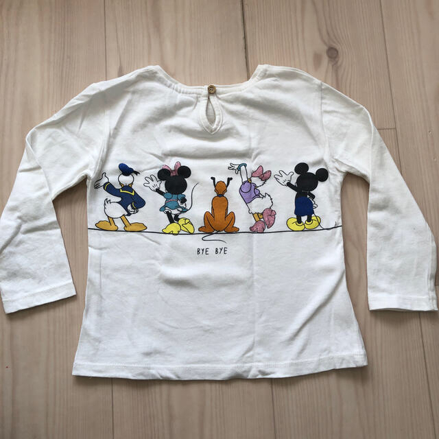 ZARA KIDS(ザラキッズ)のZARA  kids baby Disney 長袖Tシャツ　104cm キッズ/ベビー/マタニティのキッズ服女の子用(90cm~)(Tシャツ/カットソー)の商品写真