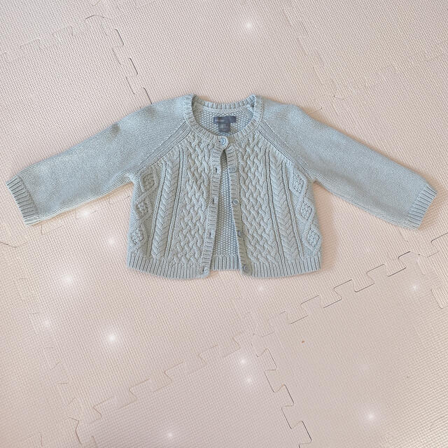 babyGAP(ベビーギャップ)の【専用ページ】カーディガン2枚 キッズ/ベビー/マタニティのベビー服(~85cm)(カーディガン/ボレロ)の商品写真