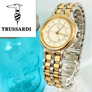 トラサルディ(Trussardi)の56 トラサルディ時計　メンズ腕時計　新品電池　アンティーク　ヴィンテージ(腕時計(アナログ))
