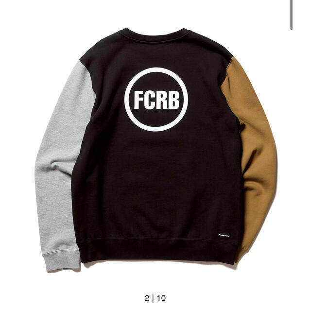 F.C.R.B.(エフシーアールビー)のfcrb 20fw COLOR BLOCK CREWNECK SWEAT  メンズのトップス(スウェット)の商品写真