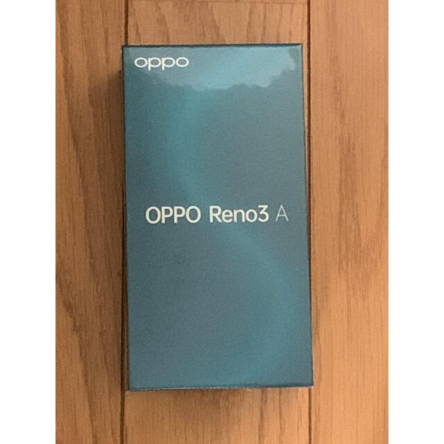 ANDROID(アンドロイド)の【新品未開封】OPPO Reno 3A ブラック　本体　SIMフリー スマホ/家電/カメラのスマートフォン/携帯電話(スマートフォン本体)の商品写真