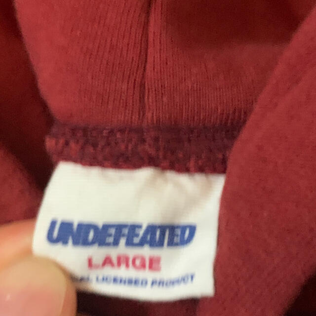 undefeated フーディー　パーカー