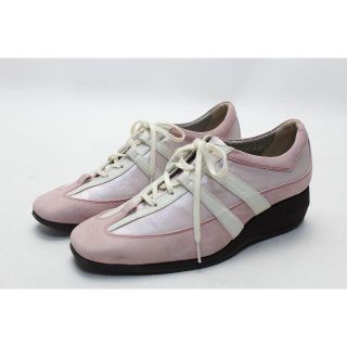 アシックス(asics)の97■GIRO ジーロ 本革ウエッジスニーカー(23ｃｍ2E)美品(スニーカー)