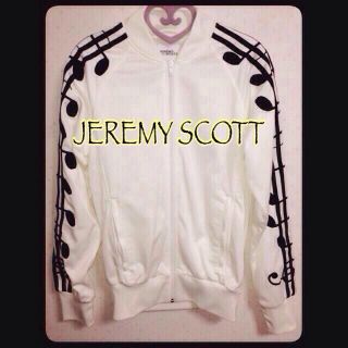 アディダス(adidas)のJEREMY SCOTT＊音符ジャージ♪(パーカー)