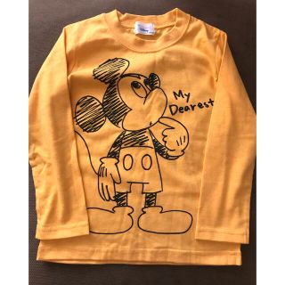 未使用　キッズ服　110 ミッキー(Tシャツ/カットソー)