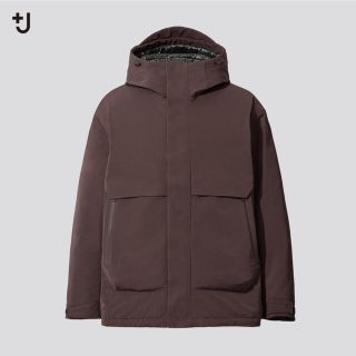 ジルサンダー(Jil Sander)のUNIQLO ＋Jジルサンダー　wine XLサイズ(ダウンジャケット)