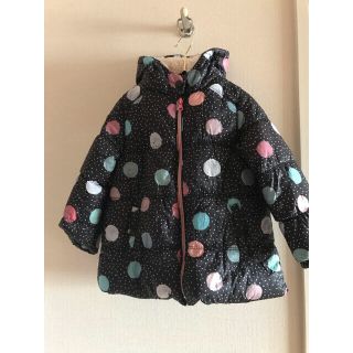 ザラキッズ(ZARA KIDS)のZARA 裏ボアジャケット パーカー  アウター ドットプリント(ジャケット/上着)