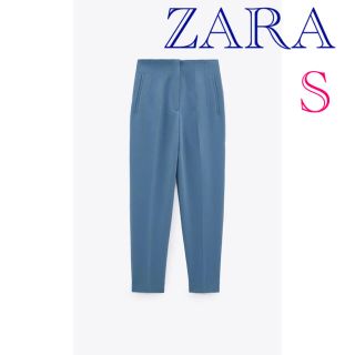 ザラ(ZARA)のZARA ハイウエストパンツ(クロップドパンツ)