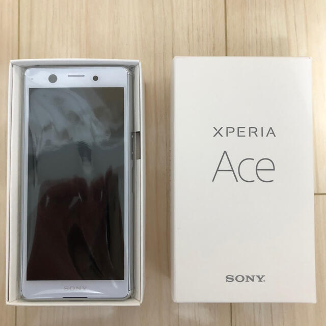 Xperia Ace ホワイト 64GB SIMフリー 本体 新品未使用品スマートフォン本体