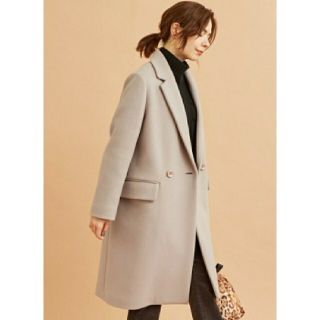 ビューティアンドユースユナイテッドアローズ(BEAUTY&YOUTH UNITED ARROWS)のBY∴MANTECOダブルテーラードコート 新品タグ付き未着用(チェスターコート)