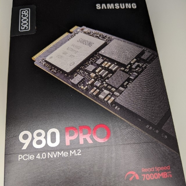 SAMSUNG 980 PRO 500GB未開封新品(M.2 NVMe SSD)