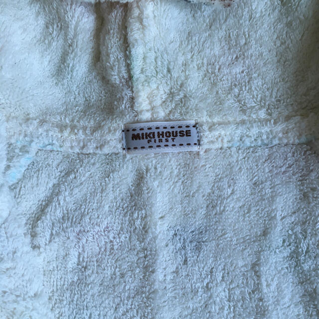 mikihouse(ミキハウス)のミキハウス　バスローブ キッズ/ベビー/マタニティのベビー服(~85cm)(バスローブ)の商品写真