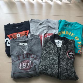 アバクロンビーアンドフィッチ(Abercrombie&Fitch)のアバクロキッズ　フリース&トレーナー&Tシャツ　セット(Tシャツ/カットソー)