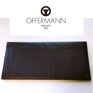 エース(ace.)の高級　オファーマン　OFFERMANN　長財布　ブラック　黒　レザー　本革　財布(長財布)