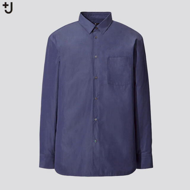 UNIQLO(ユニクロ)のスーピマコットン オーバーサイズシャツ Blue メンズのトップス(シャツ)の商品写真