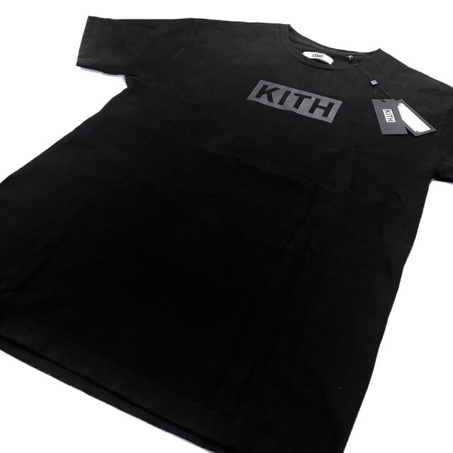 新品 KITH キス クラシックボックスロゴTシャツ ブラック