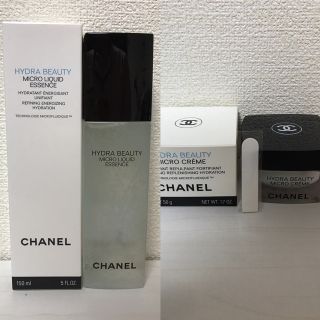 シャネル(CHANEL)のCHANEL イドゥラ ビューティー マイクロ エッセンス、クリーム ２点！！(化粧水/ローション)