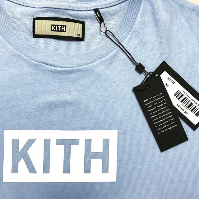 通販新作 新品 KITH キス クラシックボックスロゴ Tシャツ ライトブルーの通販 by TATE’s shop｜ラクマ 大特価安い