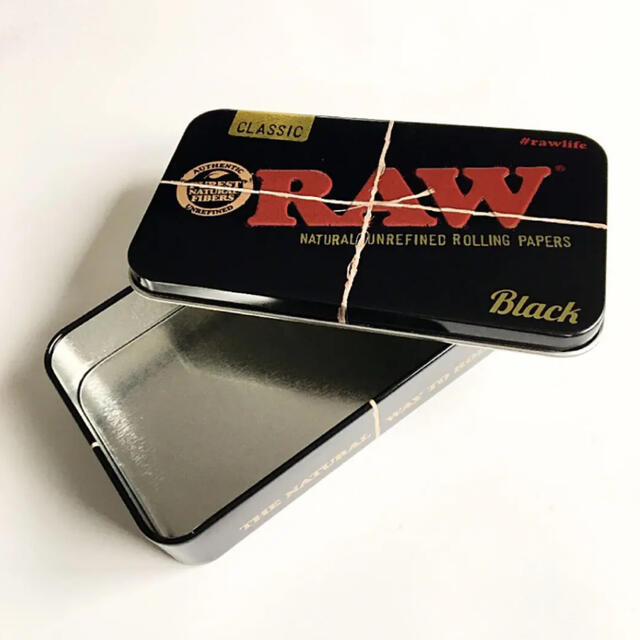 新品 RAW 正規品 スクエアケース 手巻きタバコ タバコケース 喫煙具の