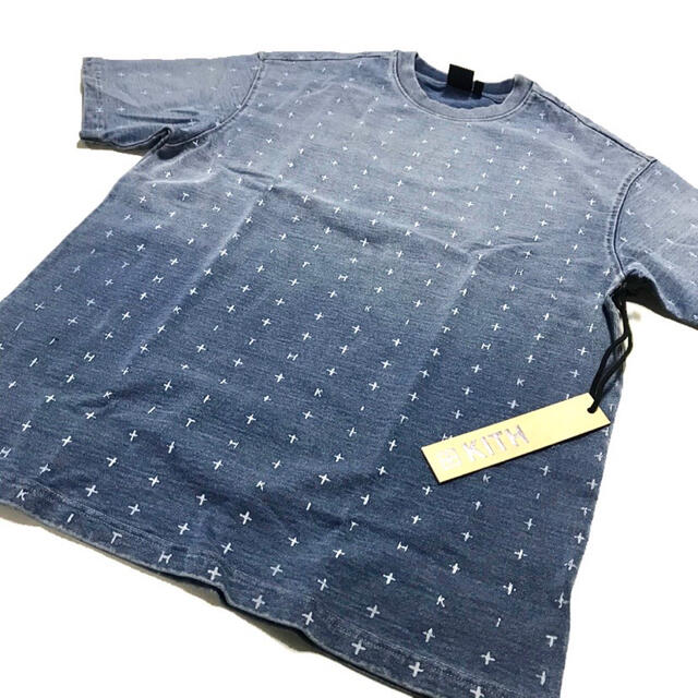 ランキングや新製品 新品 KITH × KSUBI ヴァンTシャツ インディゴ Tシャツ+カットソー(半袖+袖なし)