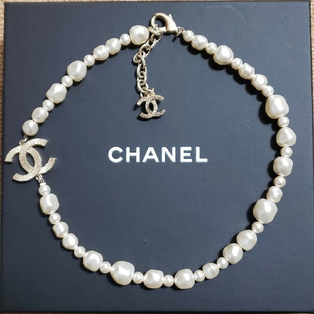 CHANEL　パールネックレス