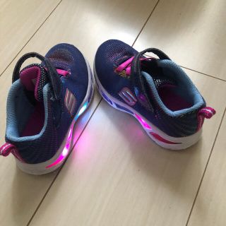 スケッチャーズ(SKECHERS)のスケッチャーズ　光る靴　14センチ(スニーカー)