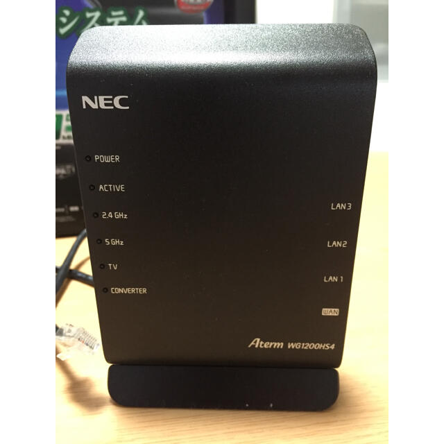 NEC(エヌイーシー)のJ.M様 専用ページ Wi-Fi 無線LANホームルータ NEC スマホ/家電/カメラのスマホ/家電/カメラ その他(その他)の商品写真