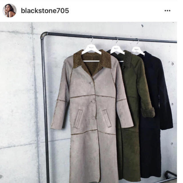 Ameri VINTAGE(アメリヴィンテージ)のameri vintage / fake mouton coat レディースのジャケット/アウター(ムートンコート)の商品写真