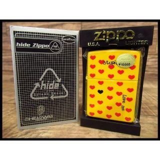 Zippo 廃盤品 hide イエローハート 新品未使用品