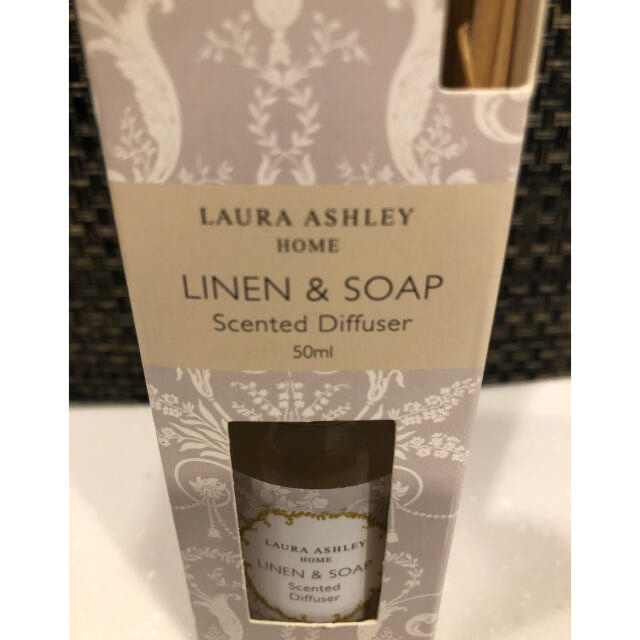 LAURA ASHLEY(ローラアシュレイ)の★ローラアシュレイ　リネン&ソープ　センティッドディフューザー 50ml インテリア/住まい/日用品のインテリア/住まい/日用品 その他(その他)の商品写真