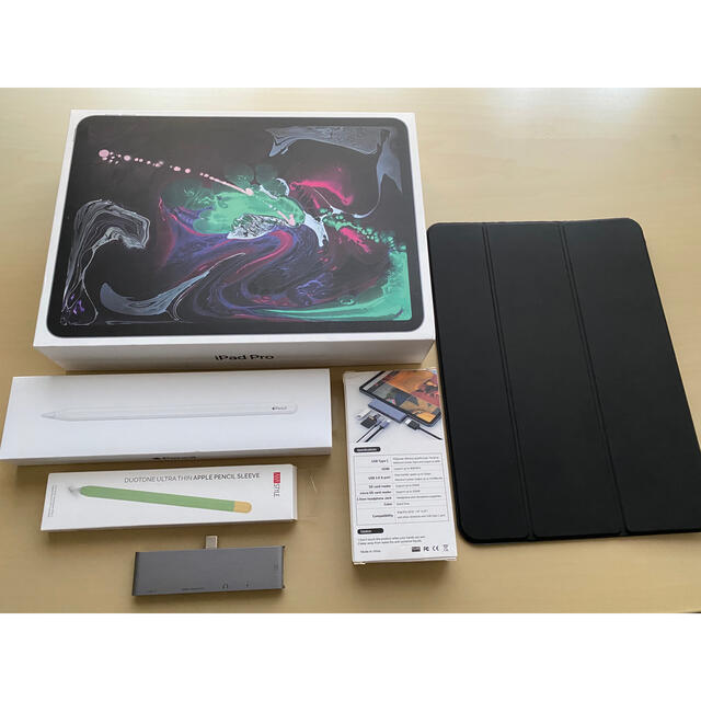 最も Apple 11in Pro iPad - Apple Pencil 新品 USBハブ付き