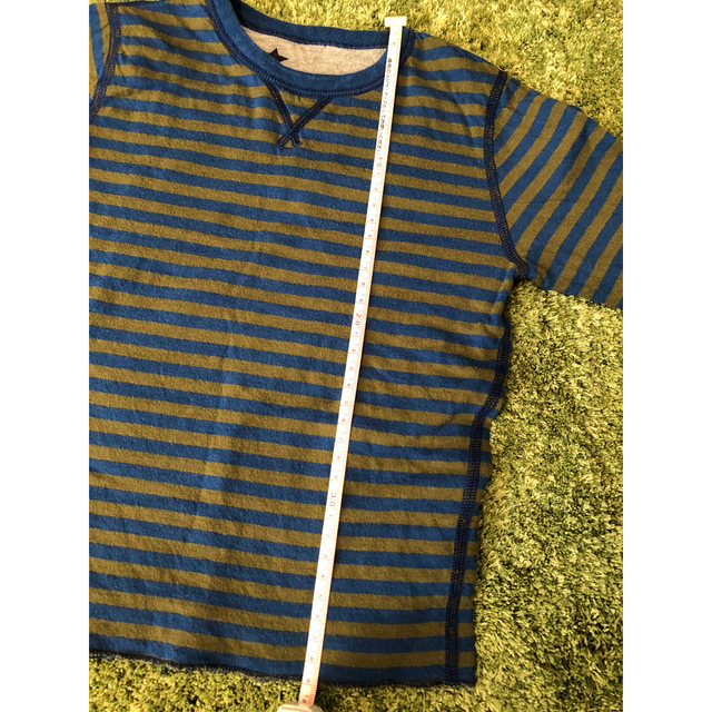 PETIT BATEAU(プチバトー)の【プチバトー】リバーシブルカットソー　5ans 110センチ キッズ/ベビー/マタニティのキッズ服男の子用(90cm~)(Tシャツ/カットソー)の商品写真