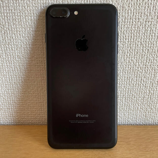 iPhone7plus 32GB ブラック　SIMロック解除済スマホ/家電/カメラ