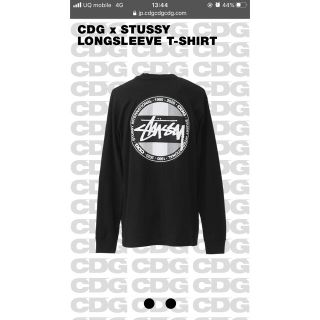 コムデギャルソン(COMME des GARCONS)のCDG × STUSSY 40周年記念　(Tシャツ/カットソー(七分/長袖))