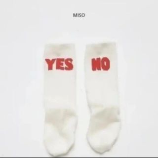 コドモビームス(こども ビームス)のmiso yesno ソックス　ベビー　socks(靴下/タイツ)