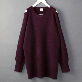 アメリヴィンテージ(Ameri VINTAGE)の6(ROKU)▪️SHOULDER 2HOLE KNIT(ニット/セーター)