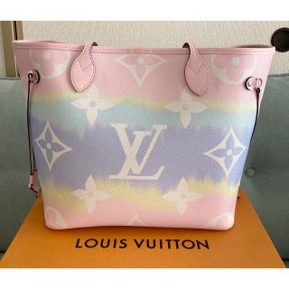 ルイヴィトン(LOUIS VUITTON)の★美品★ ルイヴィトン ネヴァーフル MM エスカル パステル(ショルダーバッグ)