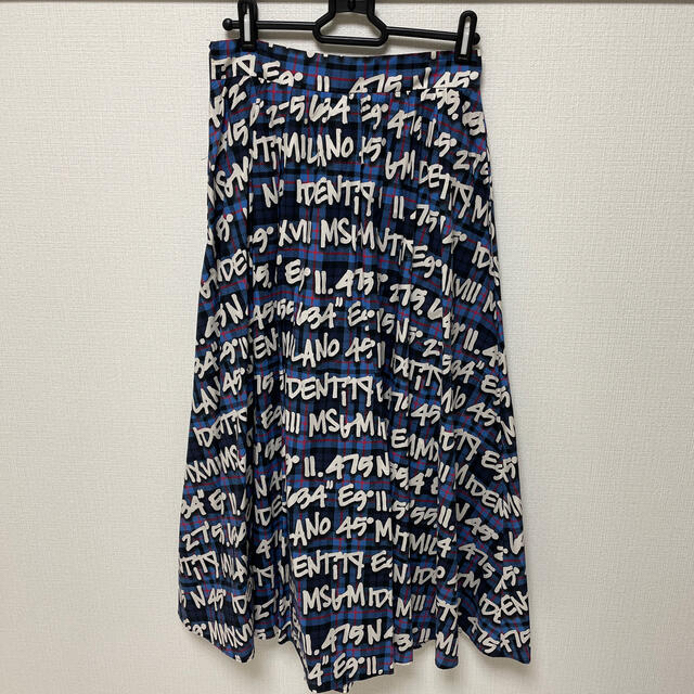 MSGM(エムエスジイエム)の《♡miiko♡様》専用　MSGM ロゴチェックスカート レディースのスカート(ロングスカート)の商品写真