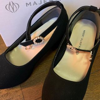 マジェスティックレゴン(MAJESTIC LEGON)のマジェ＊ストラップパンプス(ハイヒール/パンプス)