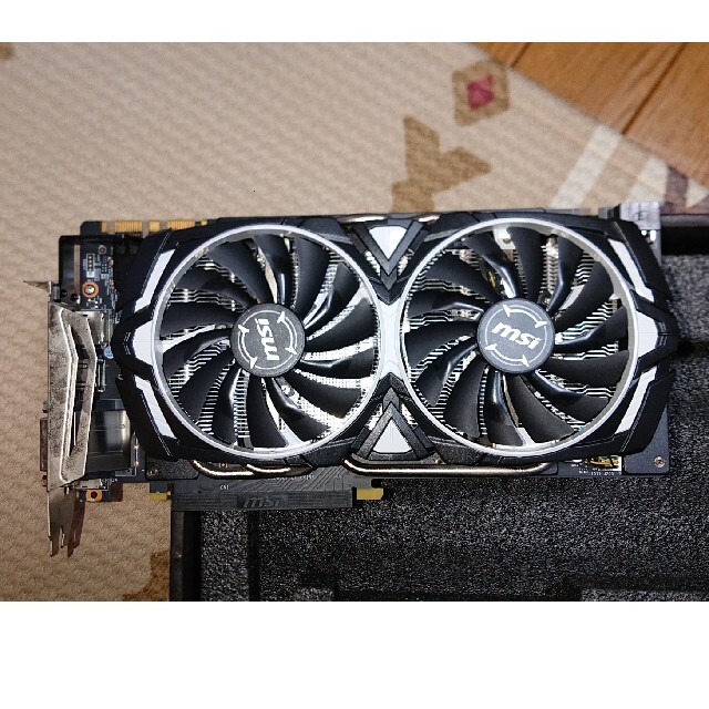 MSI GeForce GTX 1070 ARMOR 8G OCスマホ/家電/カメラ